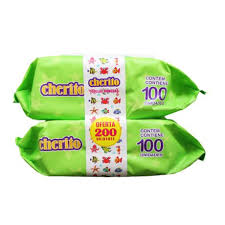 toallas humedas cherito x 200
