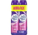 lady speed stick pack x 2