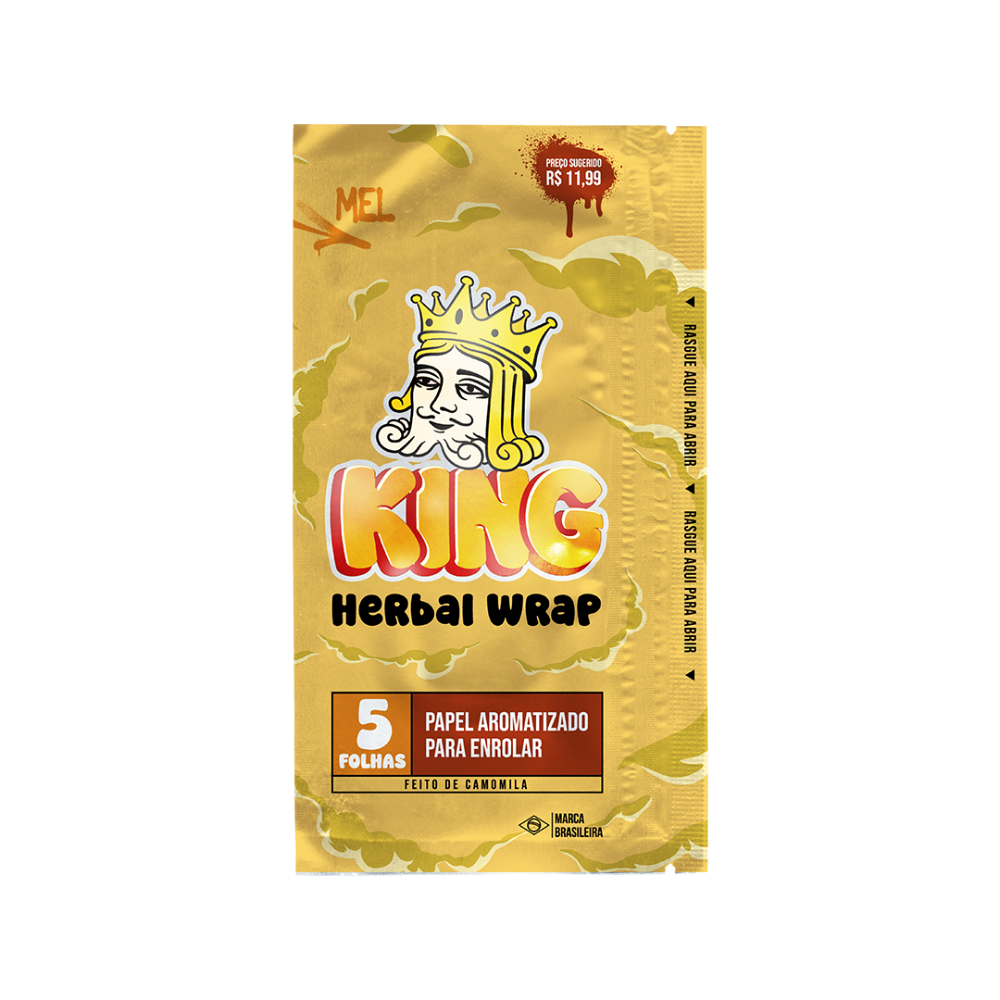 hojillas king herbal wrap aromatizadas