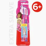 cepillo colgate smile barbie,minions x 2