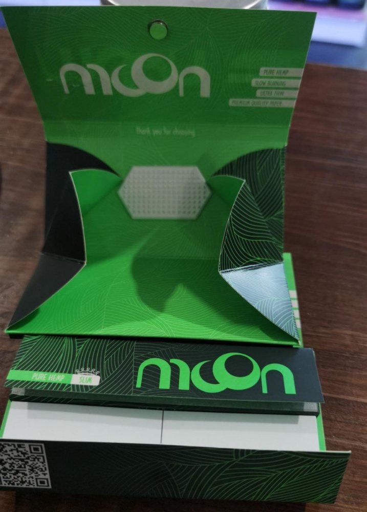 hojillas moon con desmorrugador pure hemp