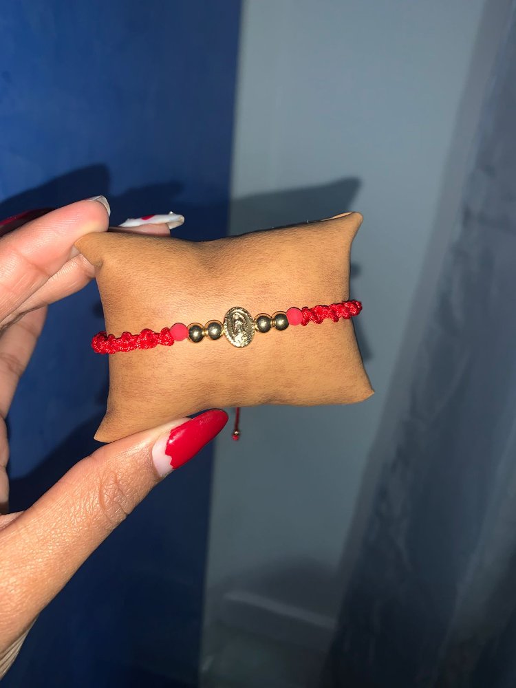 Pulsera Virgen de Guadalupe Rj