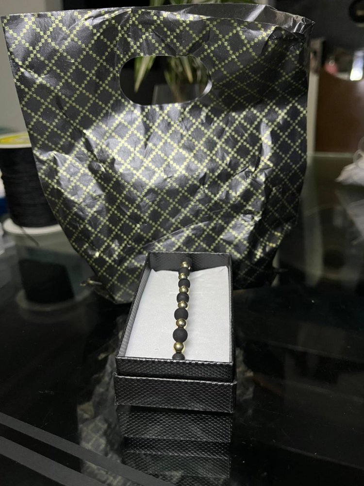 Pulsera Intercalada Orolaminado