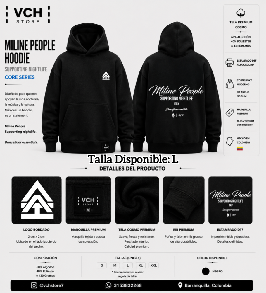 MILINE PEOPLE HOODIE