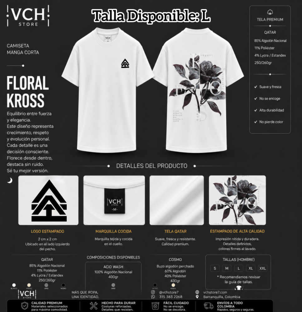 SUETER FLORAL KROSS