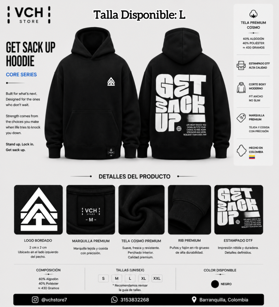 GET SACK UP HOODIE