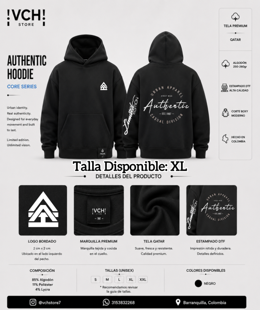 AUTHENTIC HOODIE