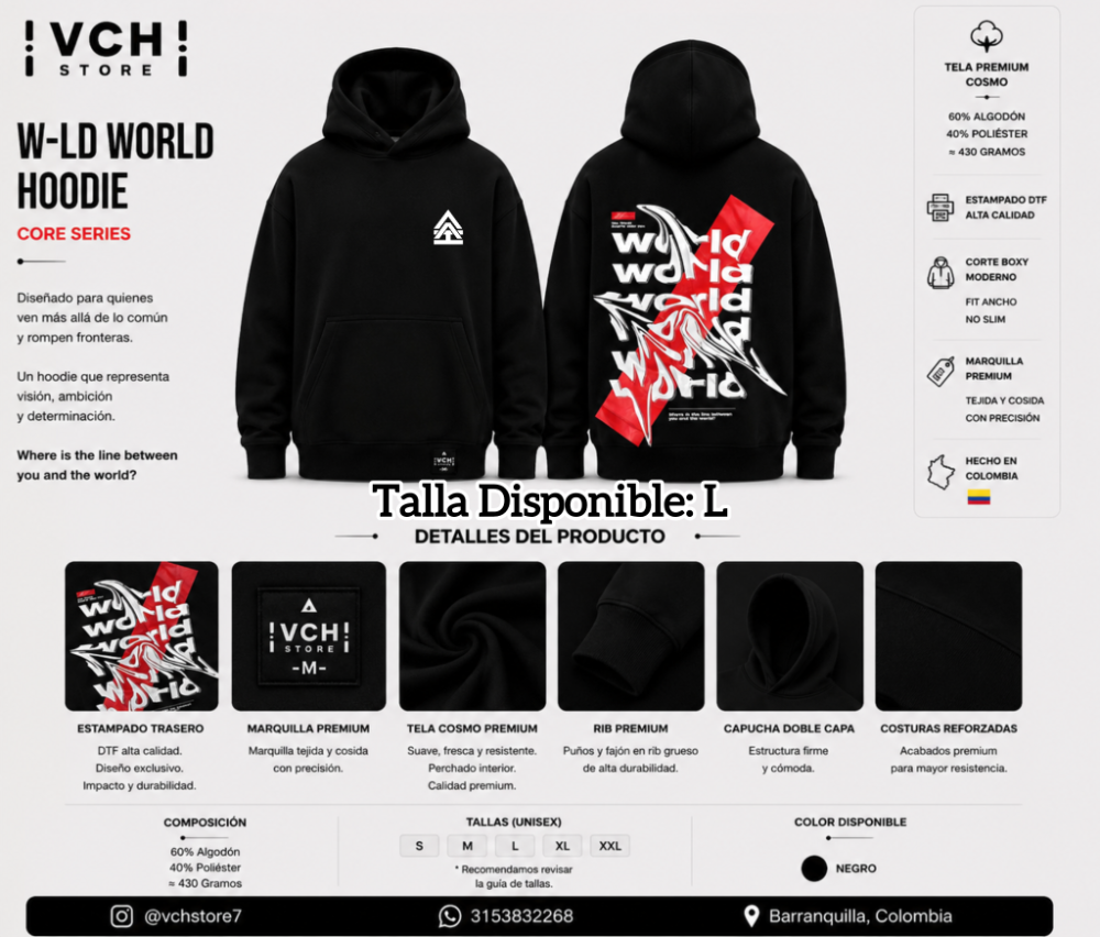 W-LD WORLD HOODIE