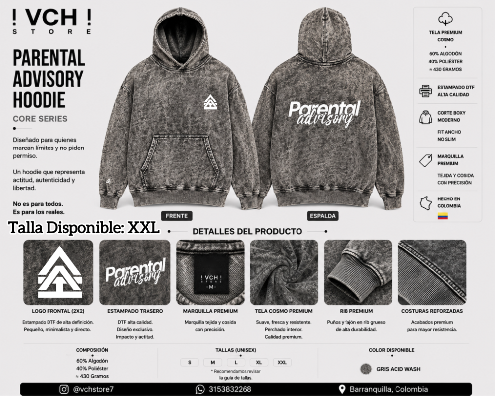 HOODIE PARENTAL ADVISORY