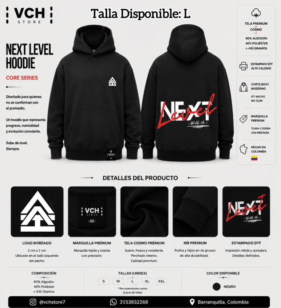 NEXT LEVEL HOODIE