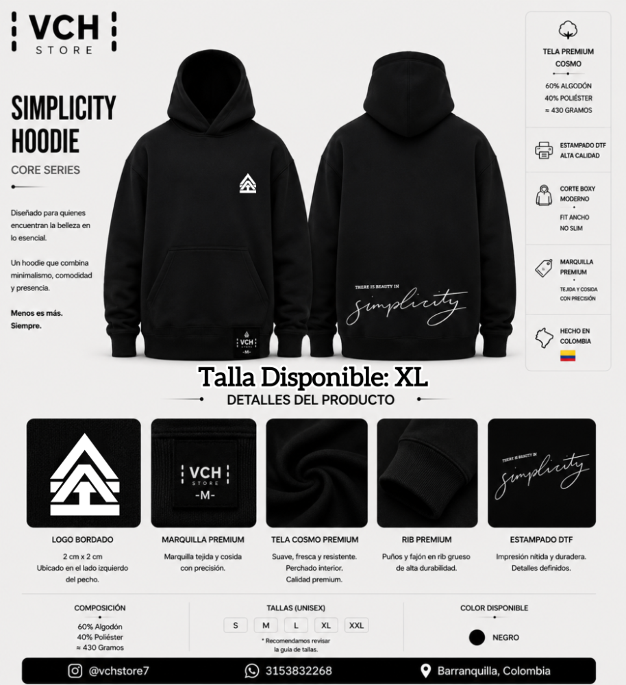 SIMPLICITY HOODIE