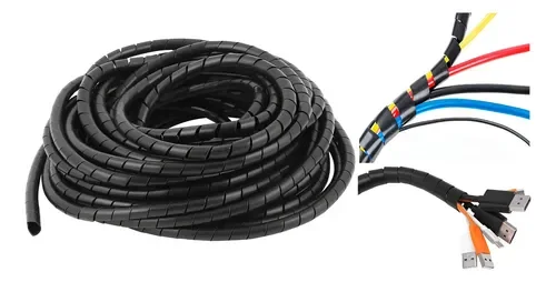 Espiral enrutador de cables x10m Adler