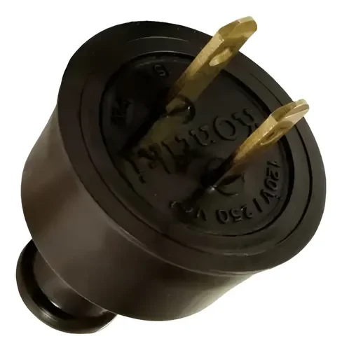 Clavija Domestica 15A, 120-250V, IP20, Ref FC-1, Marca Kontiki