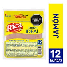 Jamon Ideal Rica 12 tajadas