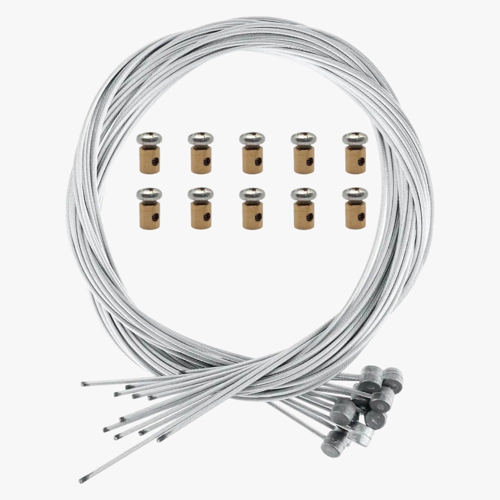 CABLE DE CLUTCH SIN FORRO + PRISIONERO (DELGADO 1MM) BUONI