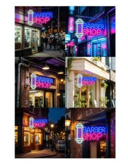 CARTEL LED NEON BARBER SHOP