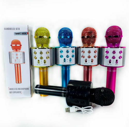 microfono karaoke colores niños
