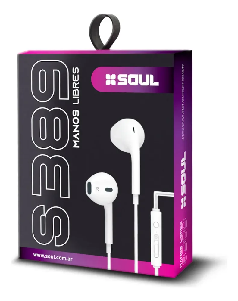 AURICULARES CABLE SOUL S389