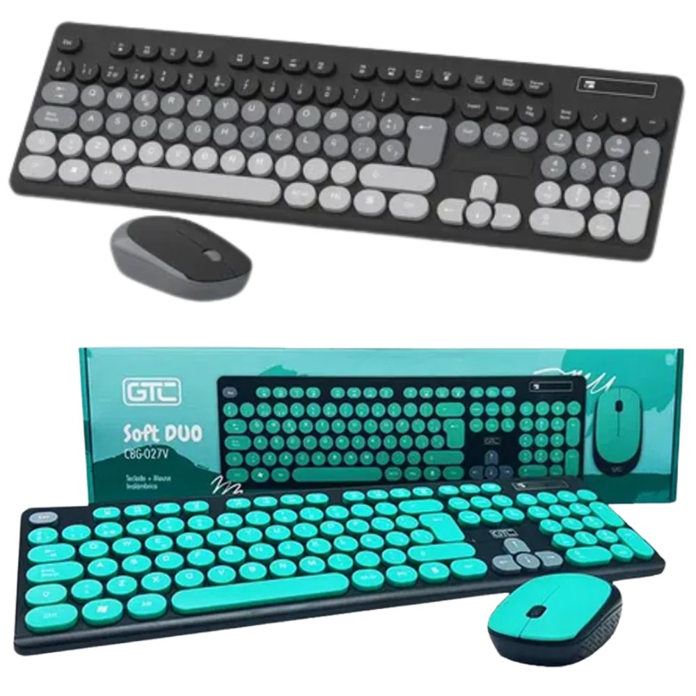 COMBO TECLA Y MOUSE GTC INALAMBRICO