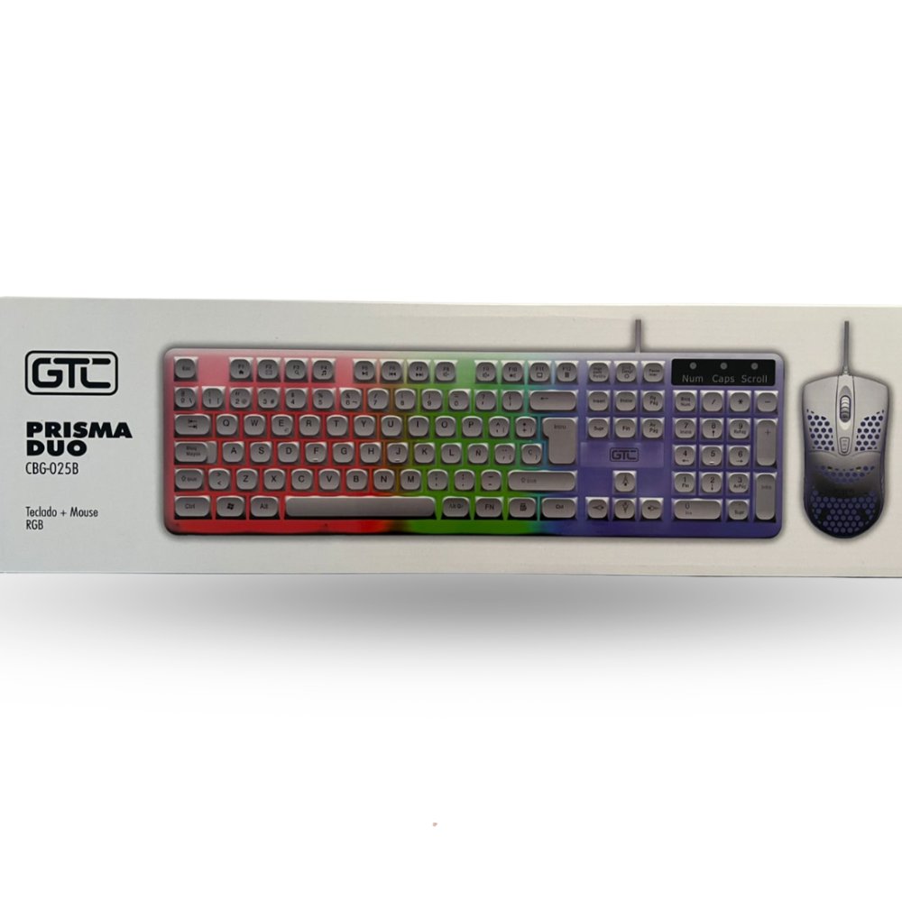COMBO TECLADO Y MOUSE USB GTC