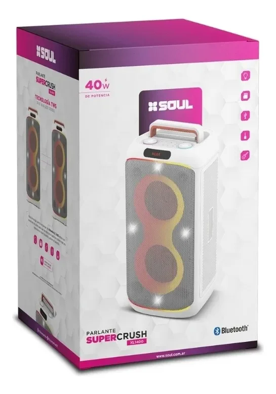 PARLANTE SOUL SUPER NOISE XL 1300 40W