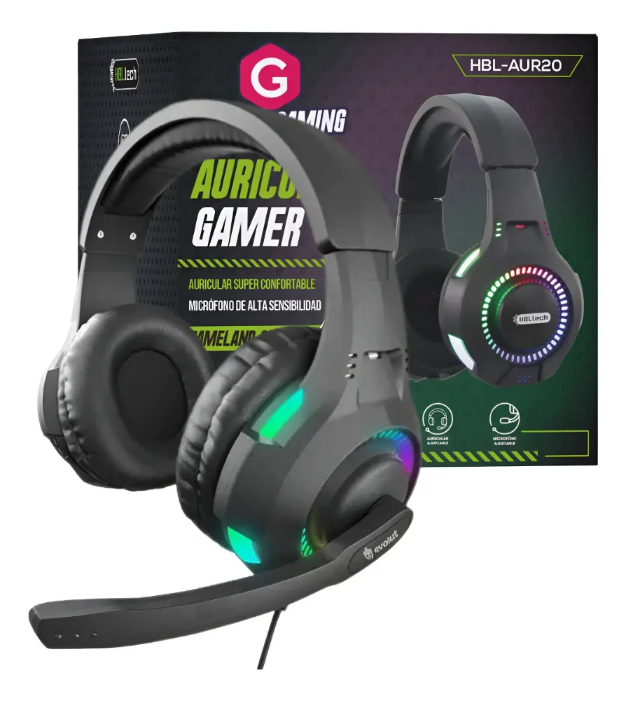 AURICULARES GAMER HBL TECH AUR20