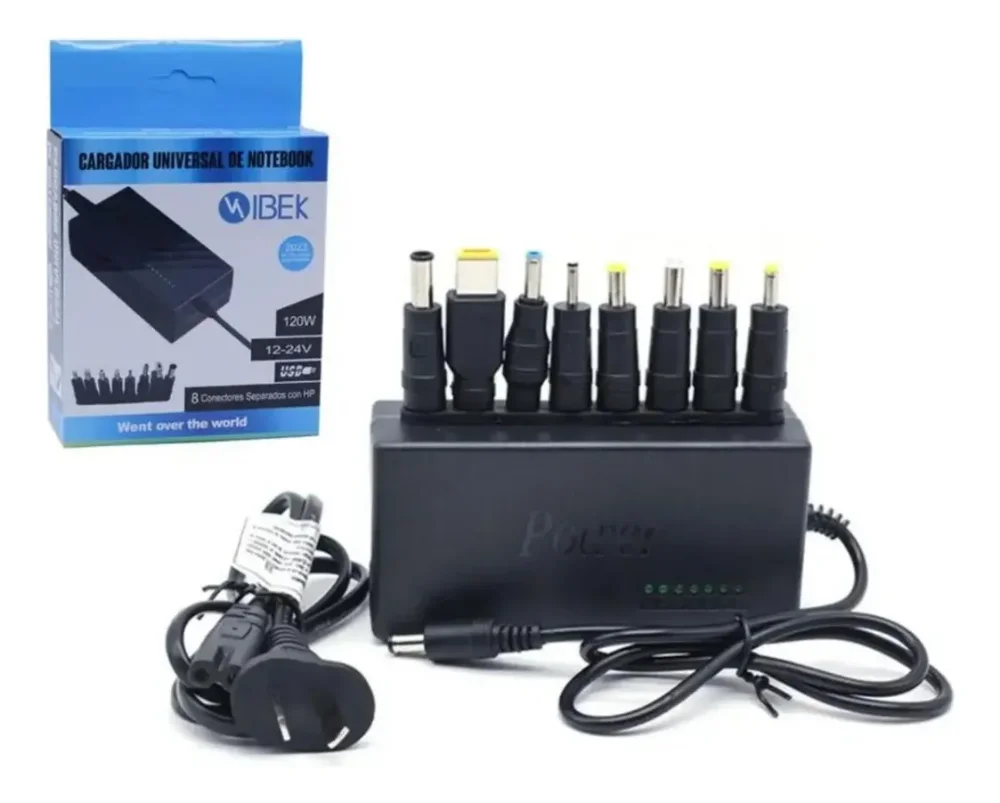 CARGADOR COMPUTADORA UNIVERSAL IBEK