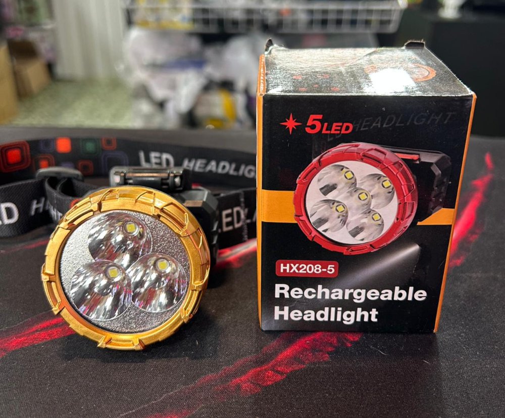 LINTERNA VINCHA RECARGABLE