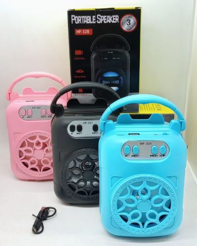 Parlante bluetooth colores 3"