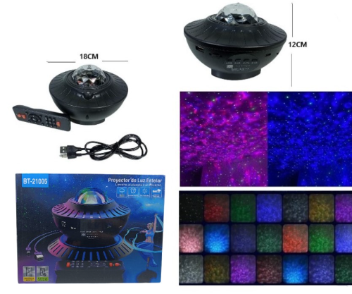 proyector galaxia con parlante