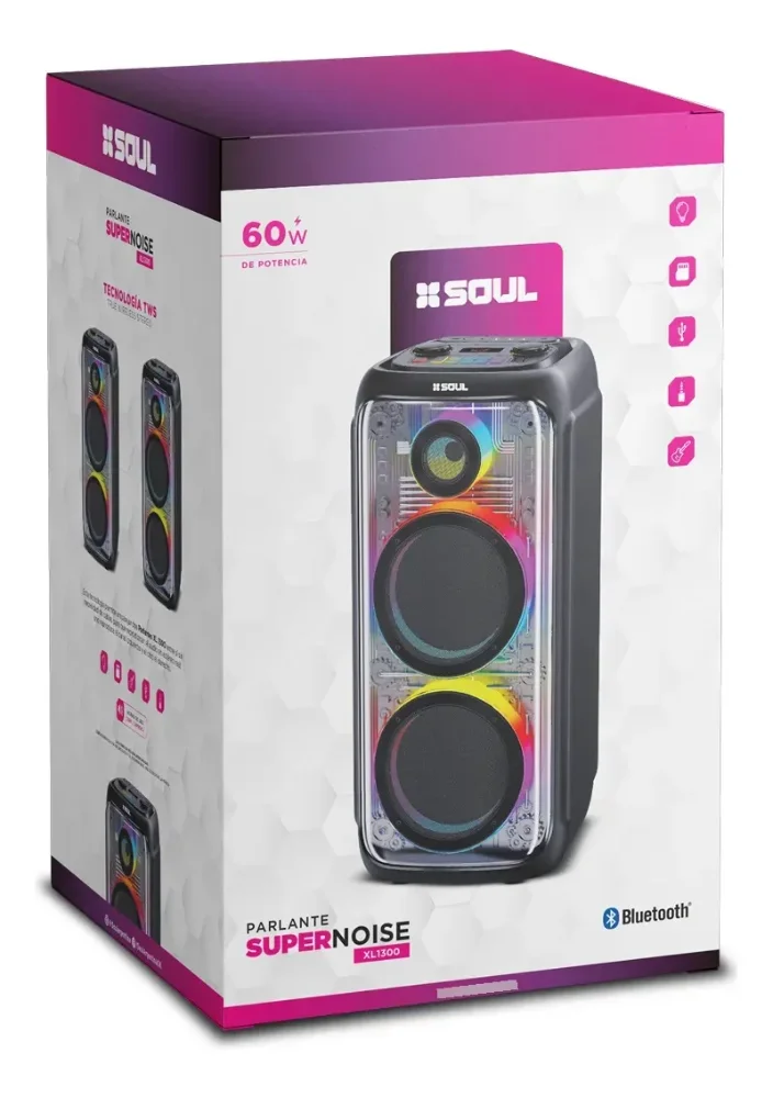 PARLANTE SOUL SUPER NOISE XL 1300 60W