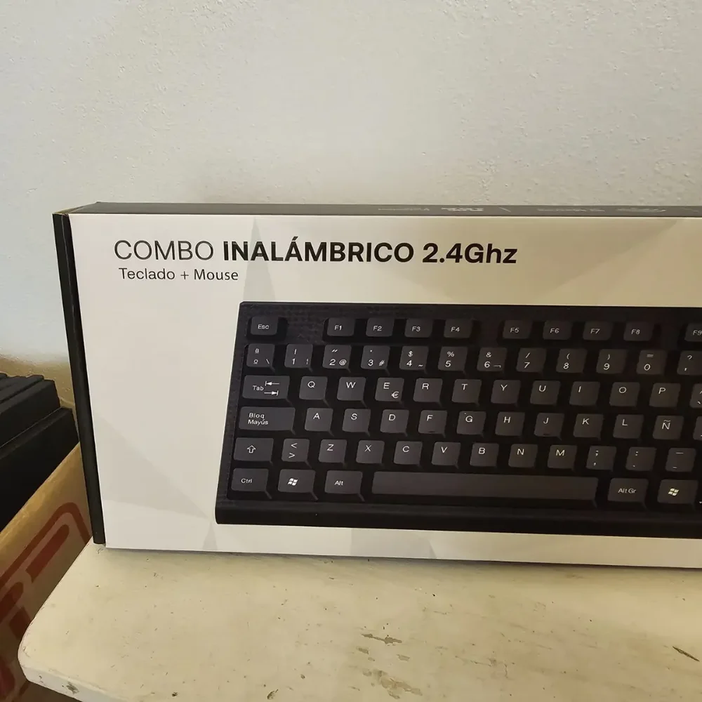 COMBO TECLADO MOUSE INALAMBRICO NETMAK