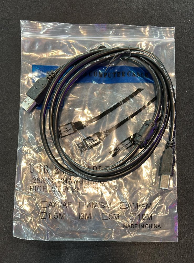 CABLE USB IMPRESORA 1.5M