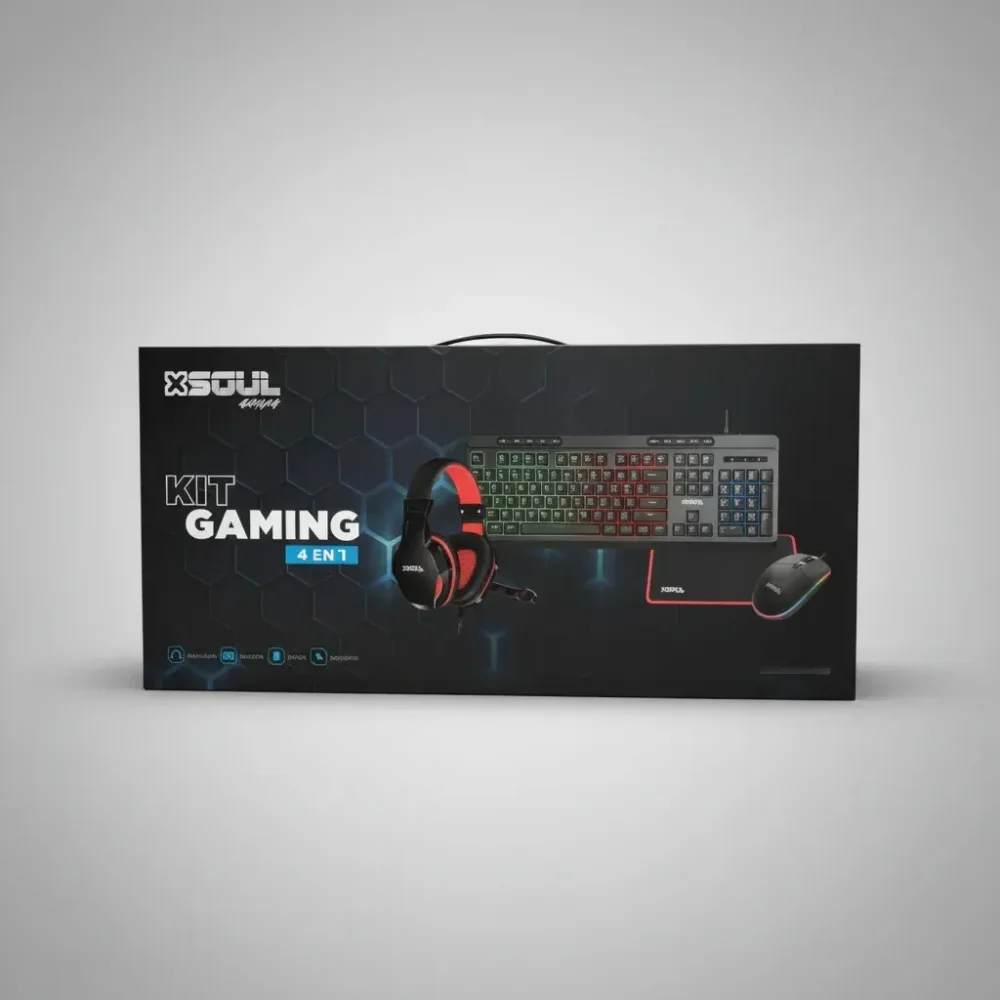COMBO KIT GAMER SOUL 4 EN 1