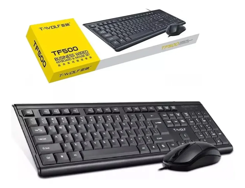 COMBO TECLADO MOUSE USB TAVOLF TF500