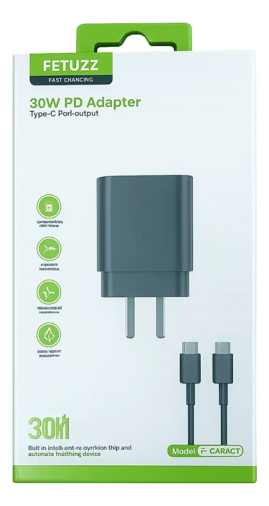CARGADOR TIPO C 30W FETUZZ