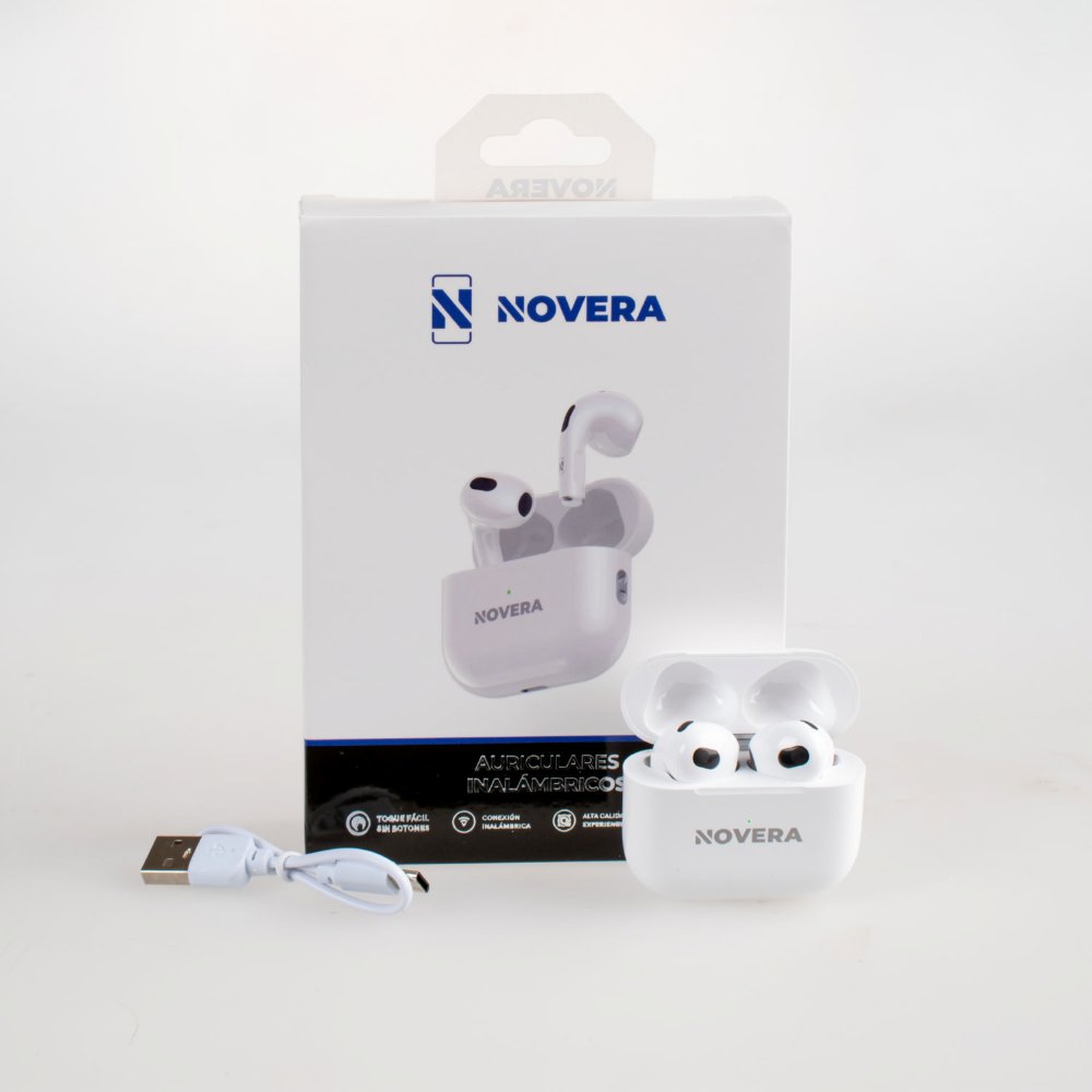 AURICULARES INALAMBRICOS NOVERA NAUK21B-G