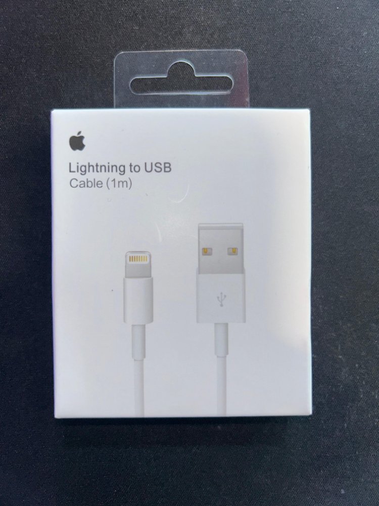 CABLE USB IPHONE 1M