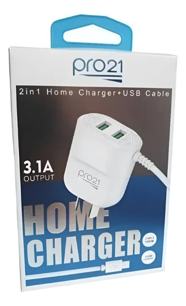CARGADOR MICRO PRO21 3.1A
