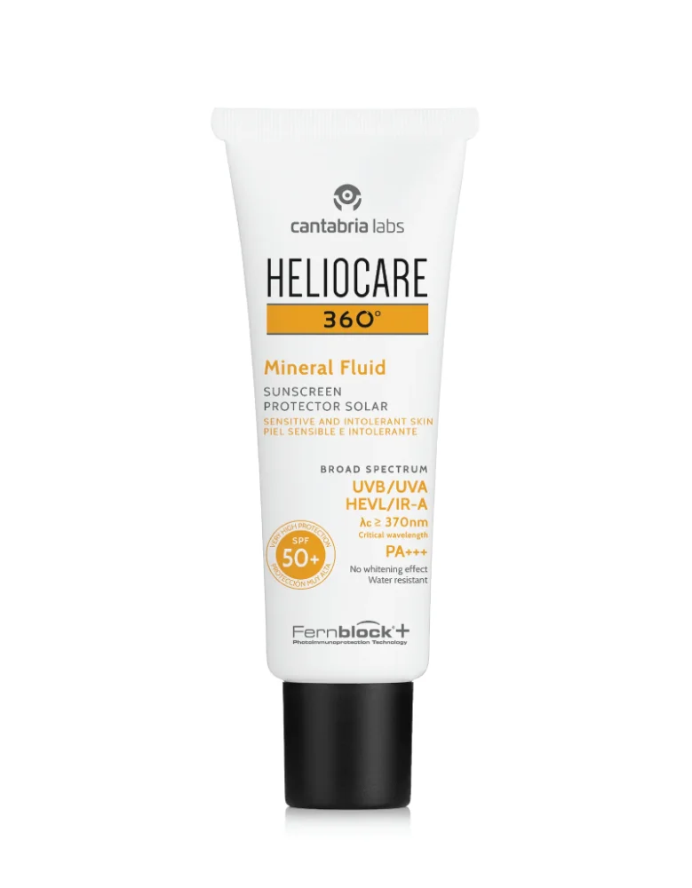 Mineral fluido protector solar