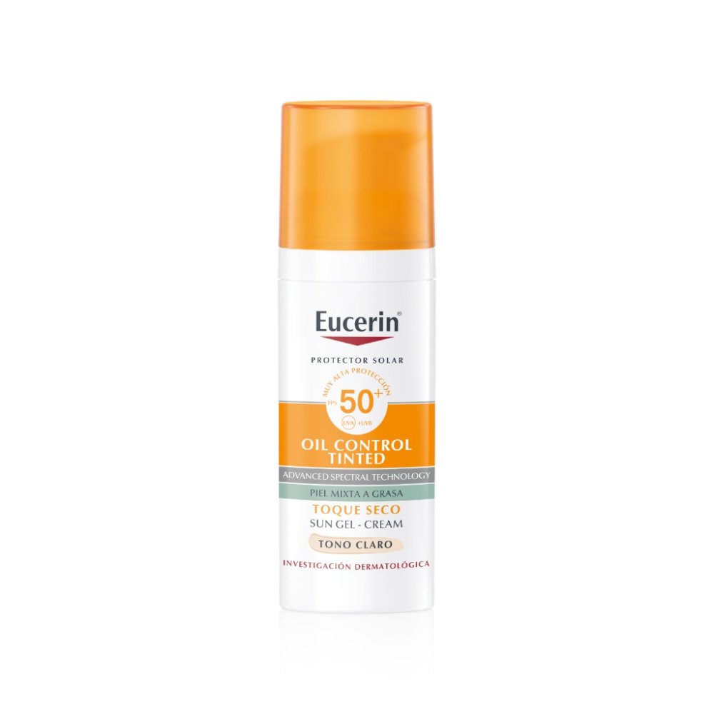 Eucerin Oil control tono claro SPF 50