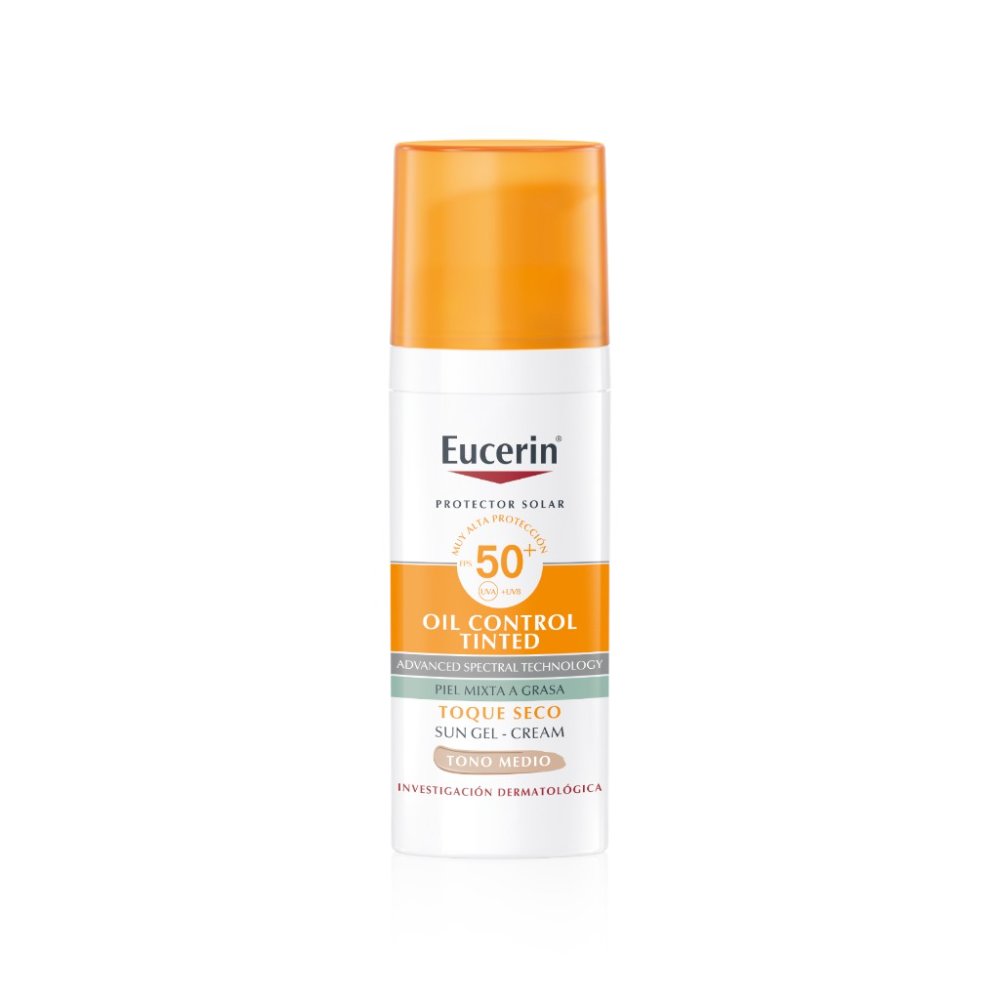 Eucerin Oil control tono medio SPF 50