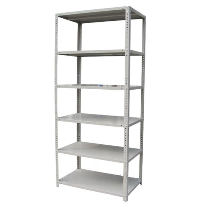 Estante metalico 2mts x 90 x 30 6 bandejas color Beige