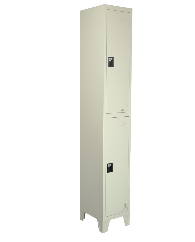 Locker de 2 compartimientos color Beige
