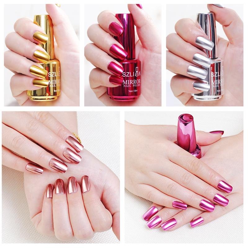 Pintura de Uñas Metalizada (Pintauña)
