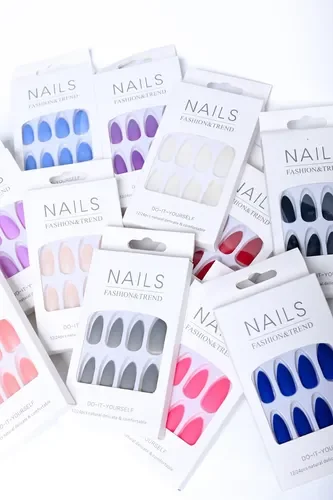 Uñas postizas unicolor