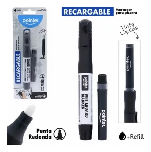 Marcadores de tinta liquida para  tablero con repuesto