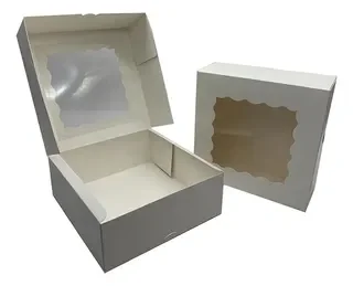Caja de regalo Tapa de acetato