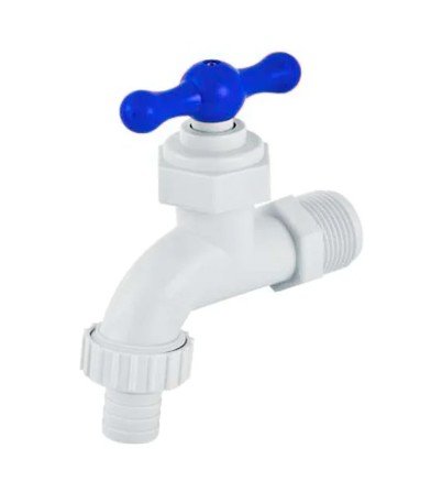 Llave de Chorro PVC  1/2"