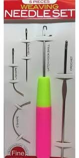 Sets de agujas para coser cabello
